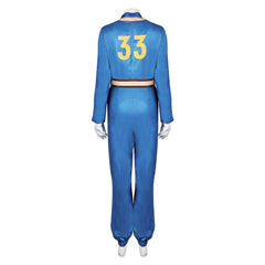 TV Fallout (2024) Lucy Blue Jumpsuit Outfits Cosplay Costume Halloween Carnival Suit