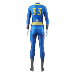 TV Fallout (2024) Lucy Tight Jumpsuit Outfits Cosplay Costume Halloween Carnival Suit