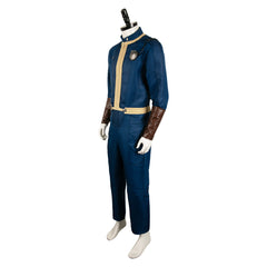 TV Fallout (2024) Vault 4 Dweller Unisex Dark Blue Jumpsuit Outfits Cosplay Costume Halloween Carnival Suit