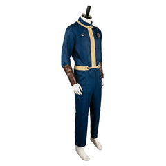 TV Fallout (2024) Vault 4 Dweller Unisex Dark Blue Jumpsuit Outfits Cosplay Costume Halloween Carnival Suit