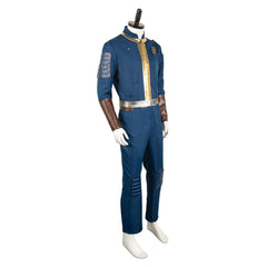 TV Fallout (2024) Vault 76 Dweller Blue Jumpsuit Unisex Outfits Cosplay Costume Halloween Carnival Suit 