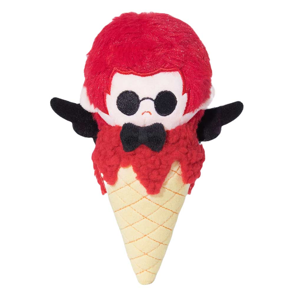 TV Good Omens Crowley Ice Cream Cone Cosplay Plush Toys Cartoon Soft Stuffed Dolls Mascot Birthday Xmas Gift - Original