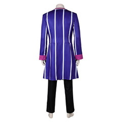 TV Hazbin Hotel 2024 Alastor Purple Set Cosplay Costume Outfits Halloween Carnival Suit