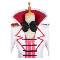 TV Hazbin Hotel 2024 Lucifer White Outfits Cosplay Costume Halloween Carnival Suit