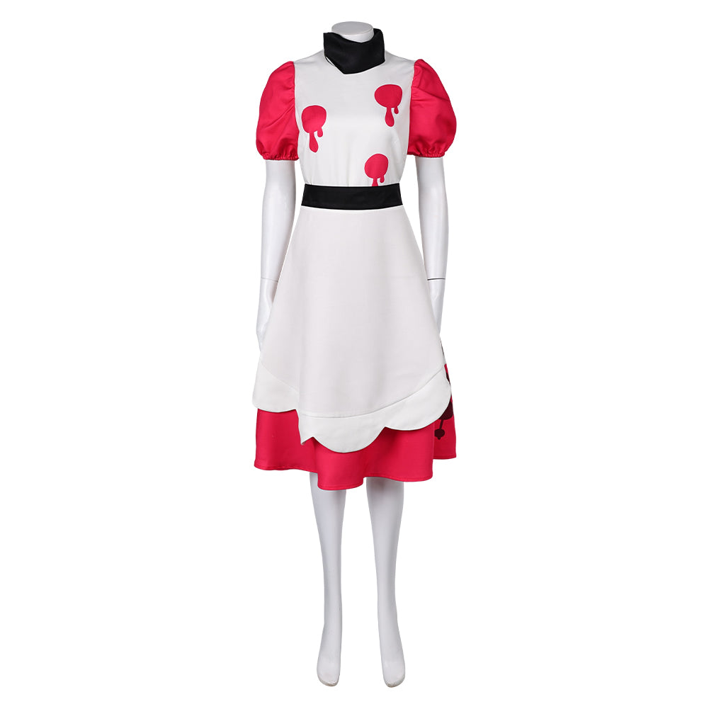 TV Hazbin Hotel (2024) ​Niffty Maid Dress Cosplay Costume Outfits Halloween Carnival Suit