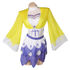 TV Hazbin Hotel (2024) Adam White Swimsuit Outfits Cosplay Costume Halloween Carnival Suit - Coshduk