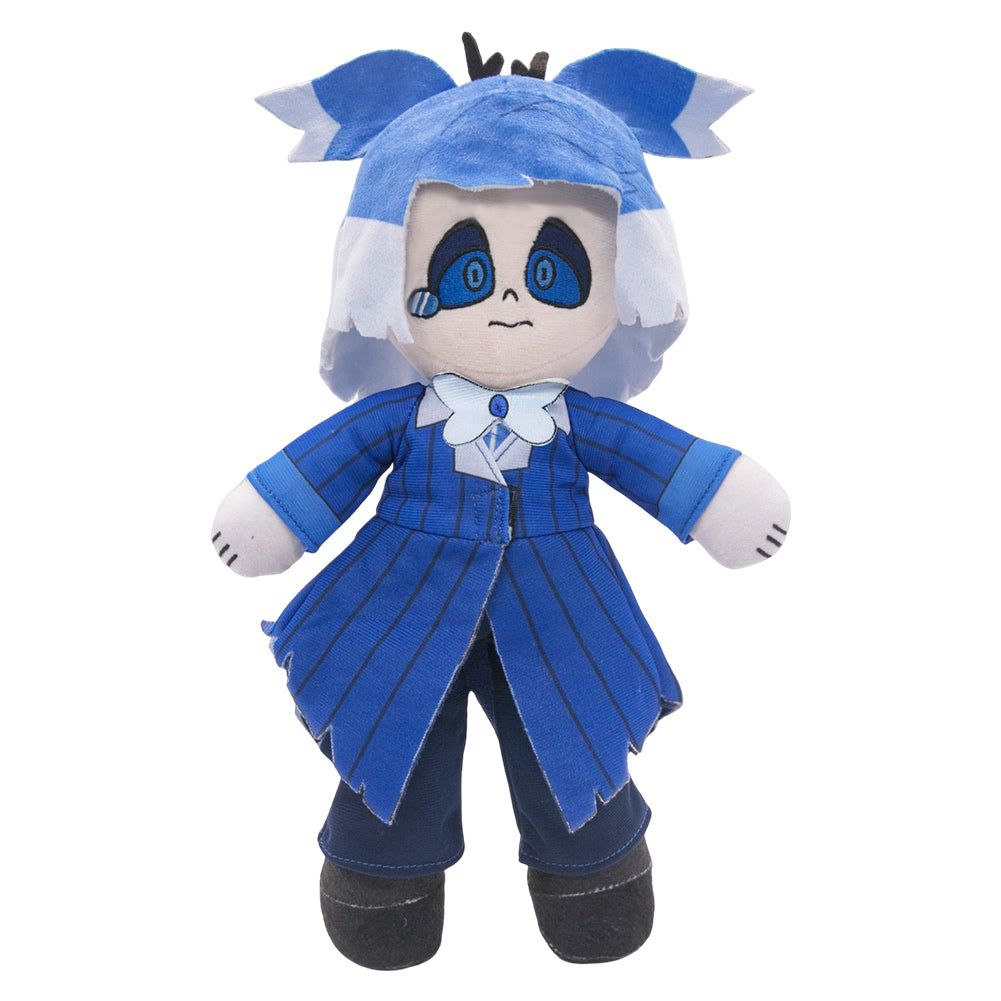 TV Hazbin Hotel (2024) Alastor Blue Cosplay Plush Toys Cartoon Soft Stuffed Dolls Mascot Birthday Xmas Gift - Coshduk