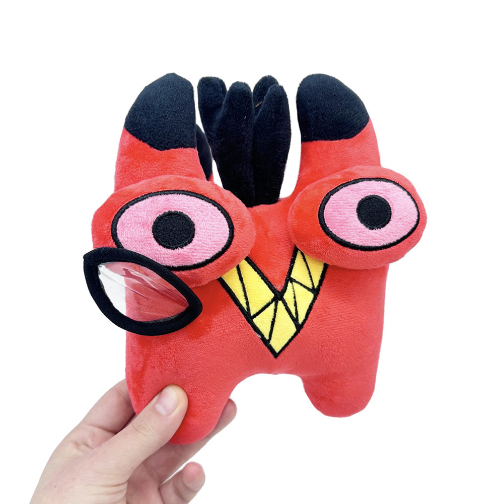 TV Hazbin Hotel (2024) Alastor Climbing Eyeglass Cosplay Plush Toys Ca ...