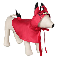 TV Hazbin Hotel (2024) Alastor Red Dogs Pet Cloak Outfits Cosplay Costume Halloween Carnival Suit