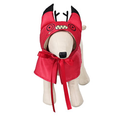 TV Hazbin Hotel (2024) Alastor Red Dogs Pet Cloak Outfits Cosplay Costume Halloween Carnival Suit