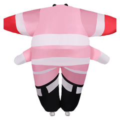 TV Hazbin Hotel (2024) Angel Dust Funny Inflatable Outfits Cosplay Costume Halloween Carnival Suit