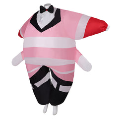 TV Hazbin Hotel (2024) Angel Dust Funny Inflatable Outfits Cosplay Costume Halloween Carnival Suit