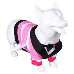 TV Hazbin Hotel (2024) Angel Dust Pink Dogs Pet Outfits Cosplay Costume Halloween Carnival Suit