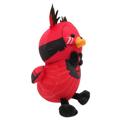 TV Hazbin Hotel (2024) Horror Red Alastor Cosplay Plush Toys Cartoon Soft Stuffed Dolls Mascot Birthday Xmas Gift