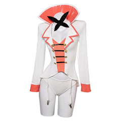 TV Hazbin Hotel (2024) Lucifer White Sexy Lingerie For Women Outfits Cosplay Costume Halloween Carnival Suit