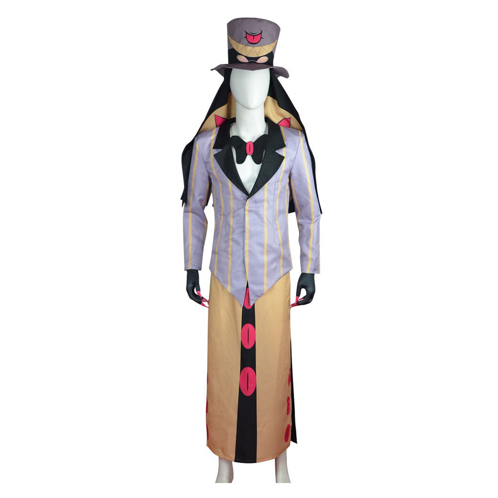 TV Hazbin Hotel (2024) Sir Pentious Dress Outfits Cosplay Costume Halloween Carnival Suit