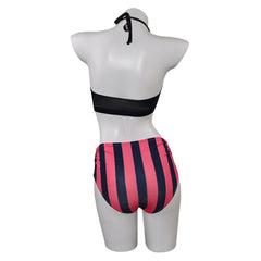 TV Hazbin Hotel (2024) Velvette Black Swimsuit Cosplay Costume Outfits Halloween Carnival Suit 