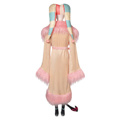 TV Helluva Boss 2 (2024) Fizzarolli Pink Pajamas Nightgown Sleepwear Robe Outfits Cosplay Costume Halloween Carnival Suit