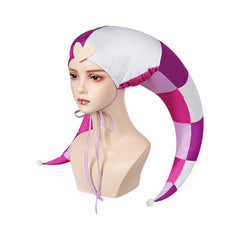 TV Helluva Boss 2 (2024) Fizzarolli Purple Hat Hood Cap Cosplay Hazbin Hotel Halloween Carnival Accessories Props