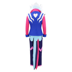 TV Helluva Boss Asmodeus Blue Outfits Cosplay Costume Halloween Carnival Suit