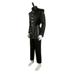 TV House Of The Dragon Season 2 (2024) Aemon Targaryen Black Outfits Cosplay Costume Halloween Carnival Suit 