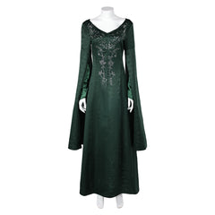 TV House Of The Dragon Season 2 (2024) Alicent Hightower Green Dress Outfits Cosplay Costume Halloween Carnival Suit