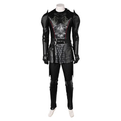 TV House of the Dragon Season 2 (2024) Daemon Targaryen Black Armour Outfits Cosplay Costume Halloween Carnival Suit