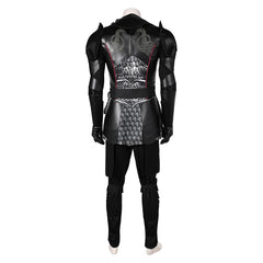 TV House of the Dragon Season 2 (2024) Daemon Targaryen Black Armour Outfits Cosplay Costume Halloween Carnival Suit