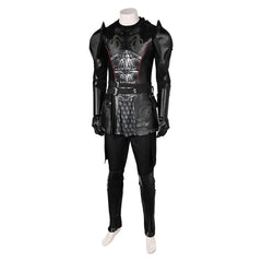 TV House of the Dragon Season 2 (2024) Daemon Targaryen Black Armour Outfits Cosplay Costume Halloween Carnival Suit