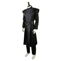 TV House Of The Dragon Season 2 (2024) Daemon Targaryen Black Set Outfits Cosplay Costume Halloween Carnival Suit