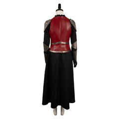 TV House Of The Dragon Season 2 (2024) Rhaenys Targaryen Red Leather Outfits Cosplay Costume Halloween Carnival Suit 