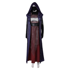 TV The Acolyte (2024) Mae Cloak Dress Outfits Cosplay Costume Halloween Carnival Suit