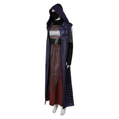 TV The Acolyte (2024) Mae Cloak Dress Outfits Cosplay Costume Halloween Carnival Suit