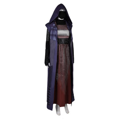 TV The Acolyte (2024) Mae Cloak Dress Outfits Cosplay Costume Halloween Carnival Suit