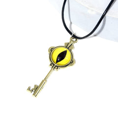 TV The Owl House Amity Keychain Necklace Cosplay Accessories Halloween Carnival Props