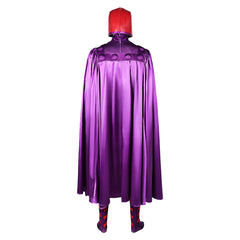 TV X-Men '97 (2024) Magneto Red Jumpsuit Outfits Cosplay Costume Halloween Carnival Suit