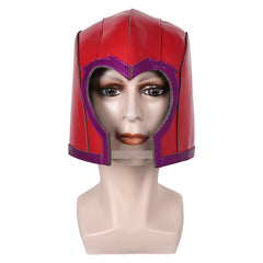 TV X-Men '97 (2024) Magneto Red Mask Cosplay Latex Masks Helmet Masquerade Halloween Party Costume Props