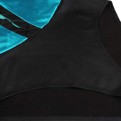 Ultimate Mortal Kombat 3 Kitana Blue Jumpsuit Set Outfits Cosplay Costume