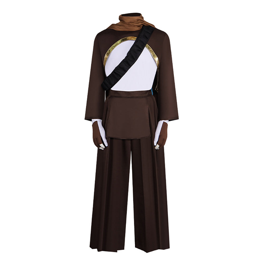 Undertale Ink Sans Brown Set Outfits Cosplay Costume Halloween Suit