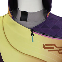 Valorant Miks Yellow Vest Pants Set Outfits Cosplay Costume Halloween Suit