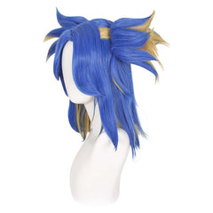 Valorant Neon Reyna Cosplay Wig Halloween Carnival Accessories Props