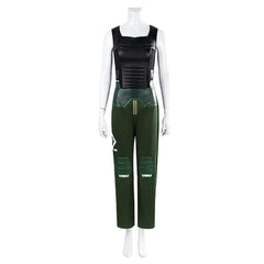 Valorant Skye Green Set Outfits Cosplay Costume 