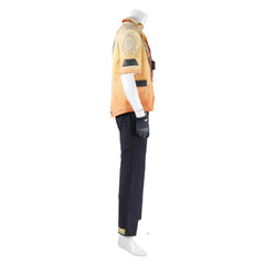 Valorant Tejo Yellow Black Set Outfits Cosplay Costume Carnival Suit