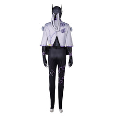 Valorant Vyse White Black Full Set Outfits Cosplay Costume