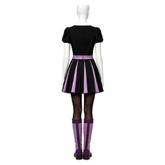 Vampirina: Teenage Vampire (2026) Vampirina Black Purple Dress Set Outfits Cosplay Costume