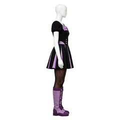 Vampirina: Teenage Vampire (2026) Vampirina Black Purple Dress Set Outfits Cosplay Costume