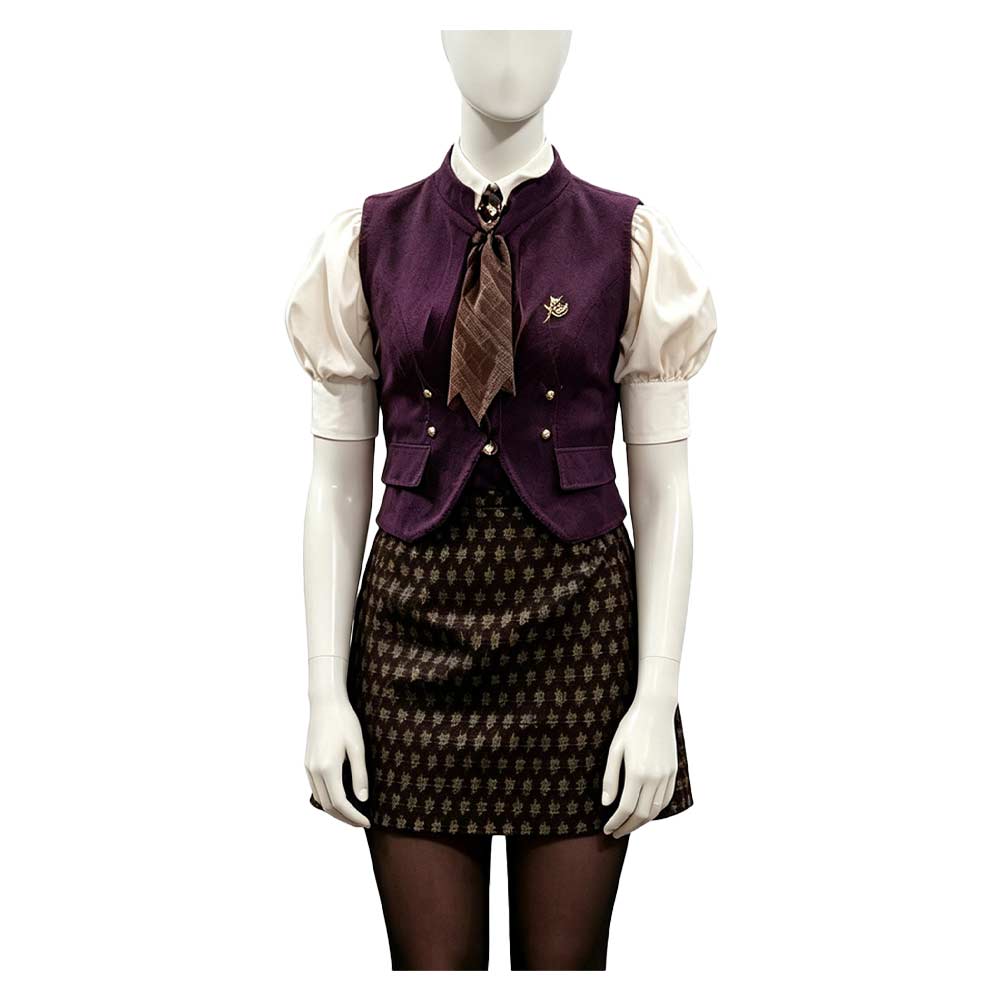 Vampirina: Teenage Vampire (2026) Vampirina Vest Skirt Set Outfits Cosplay Costume