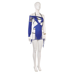 Venus Vacation Prism: Dead Or Alive Xtreme (2025) Monika Blue Swimsuit Outfits Cosplay Costume