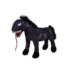 Venom: The Last Dance (2024) Black Fish Horse Cosplay Plush Toys Cartoon Soft Stuffed Dolls Mascot Birthday Xmas Gift