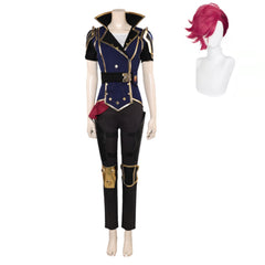 Arcane: League Of Legends 2 (2024) Vi Officer Set Outfits Cosplay Costume